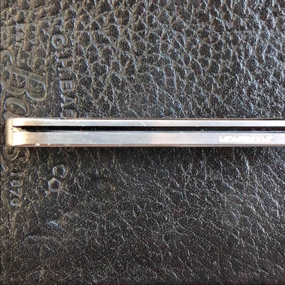 Mont Blanc tie clip
